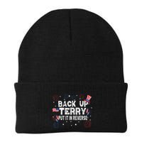 Back Up Terry Put It In Reverse Funny 4th of July Beanie