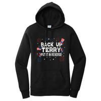 Back Up Terry Put It In Reverse Funny 4th of July Women's Pullover Hoodie