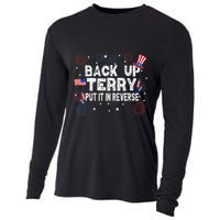 Back Up Terry Put It In Reverse Funny 4th of July Cooling Performance Long Sleeve Crew