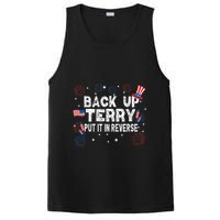 Back Up Terry Put It In Reverse Funny 4th of July PosiCharge Competitor Tank