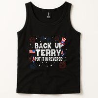 Back Up Terry Put It In Reverse Funny 4th of July Tank Top