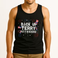 Back Up Terry Put It In Reverse Funny 4th of July Tank Top