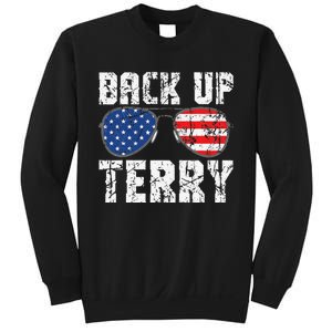 Back Up Terry American Flag USA 4th Of July Sunglasses Sweatshirt