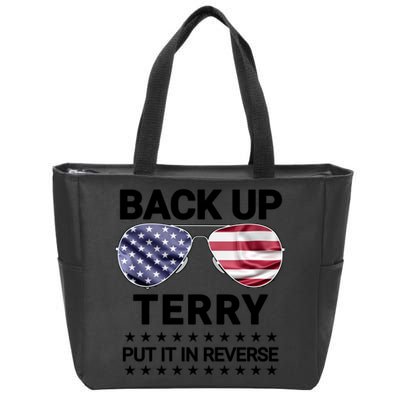 Back Up Terry Put It In Reverse Funny 4th Of July Zip Tote Bag
