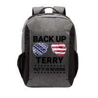 Back Up Terry Put It In Reverse Funny 4th Of July Vector Backpack