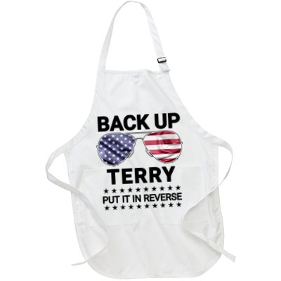 Back Up Terry Put It In Reverse Funny 4th Of July Apron