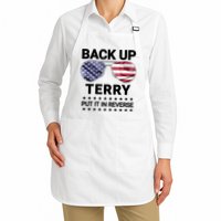 Back Up Terry Put It In Reverse Funny 4th Of July Apron