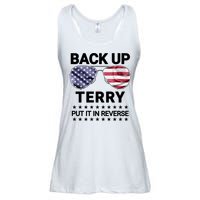 Back Up Terry Put It In Reverse Funny 4th Of July Ladies Essential Flowy Tank