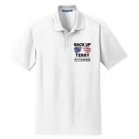 Back Up Terry Put It In Reverse Funny 4th Of July Dry Zone Grid Polo