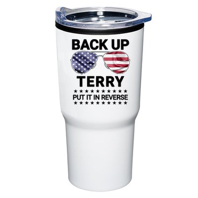 Back Up Terry Put It In Reverse Funny 4th Of July Tumbler