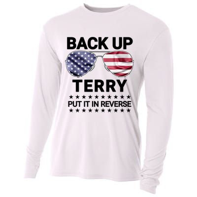 Back Up Terry Put It In Reverse Funny 4th Of July Cooling Performance Long Sleeve Crew