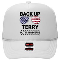Back Up Terry Put It In Reverse Funny 4th Of July Trucker Hat