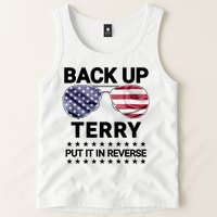 Back Up Terry Put It In Reverse Funny 4th Of July Tank Top