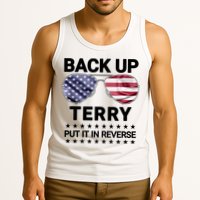 Back Up Terry Put It In Reverse Funny 4th Of July Tank Top
