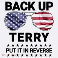 Back Up Terry Put It In Reverse Funny 4th Of July Visor