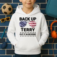 Back Up Terry Put It In Reverse Funny 4th Of July Kids Hoodie