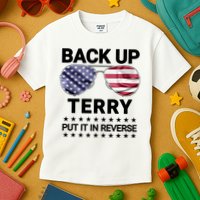 Back Up Terry Put It In Reverse Funny 4th Of July Kids T-Shirt