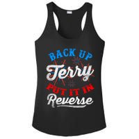 Back Up Terry Put It In Reverse Firework Funny 4th Of July Ladies PosiCharge Competitor Racerback Tank