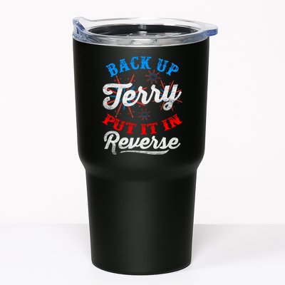 Back Up Terry Put It In Reverse Firework Funny 4th Of July Tumbler