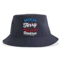 Back Up Terry Put It In Reverse Firework Funny 4th Of July Sustainable Bucket Hat