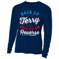 Back Up Terry Put It In Reverse Firework Funny 4th Of July Cooling Performance Long Sleeve Crew