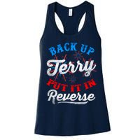 Back Up Terry Put It In Reverse Firework Funny 4th Of July Womens Tank Top