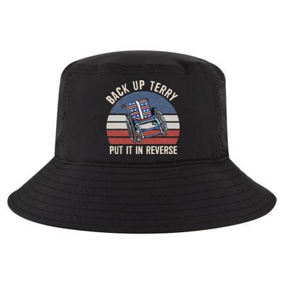 Back Up Terry Put It In Reverse Firework Vintage 4th Of July Cool Comfort Performance Bucket Hat
