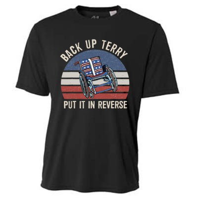 Back Up Terry Put It In Reverse Firework Vintage 4th Of July Cooling Performance Crew T-Shirt