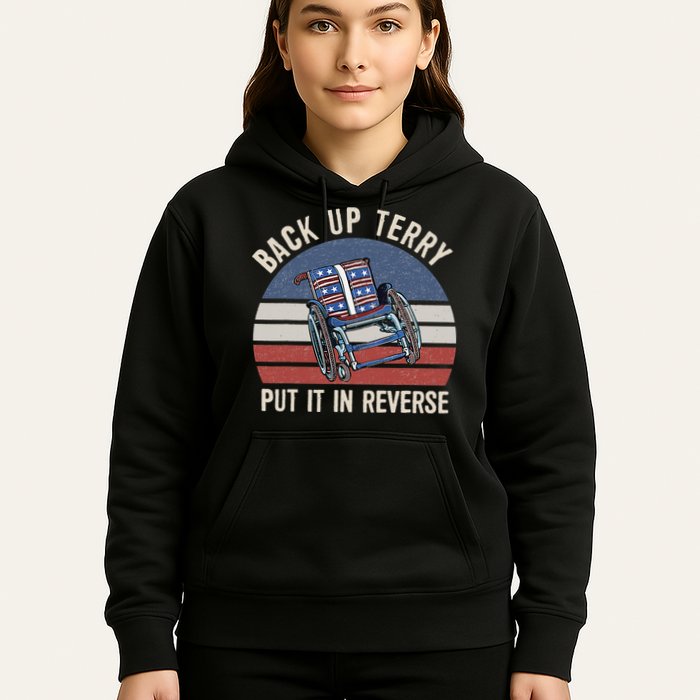Back Up Terry Put It In Reverse Firework Vintage 4th Of July Hoodie