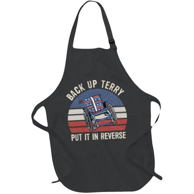 Back Up Terry Put It In Reverse Firework Vintage 4th Of July Apron