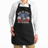 Back Up Terry Put It In Reverse Firework Vintage 4th Of July Apron