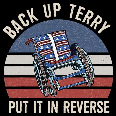 Back Up Terry Put It In Reverse Firework Vintage 4th Of July T-Shirt