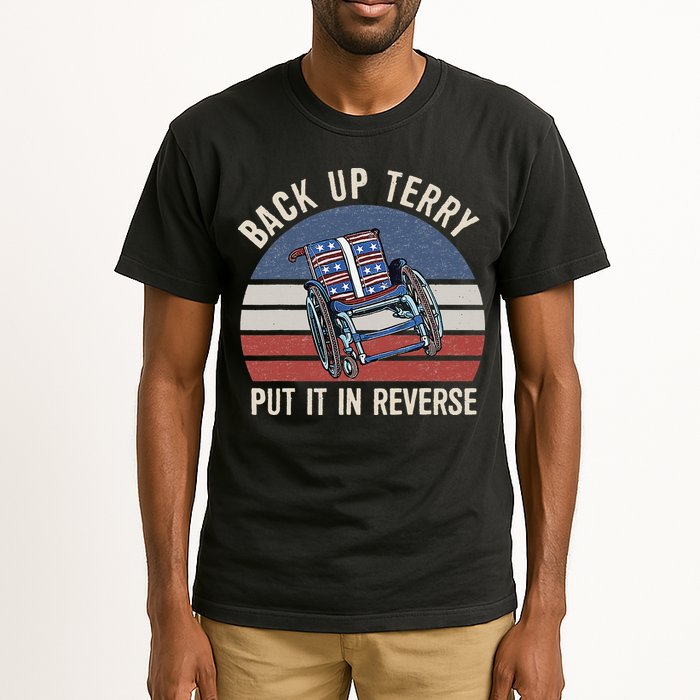 Back Up Terry Put It In Reverse Firework Vintage 4th Of July Tall T-Shirt