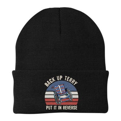 Back Up Terry Put It In Reverse Firework Vintage 4th Of July Beanie