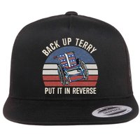 Back Up Terry Put It In Reverse Firework Vintage 4th Of July Flatbill Hat
