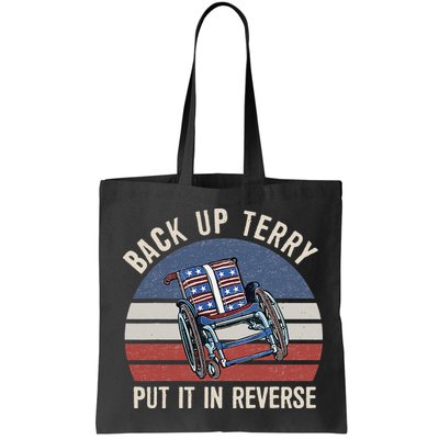 Back Up Terry Put It In Reverse Firework Vintage 4th Of July Bag