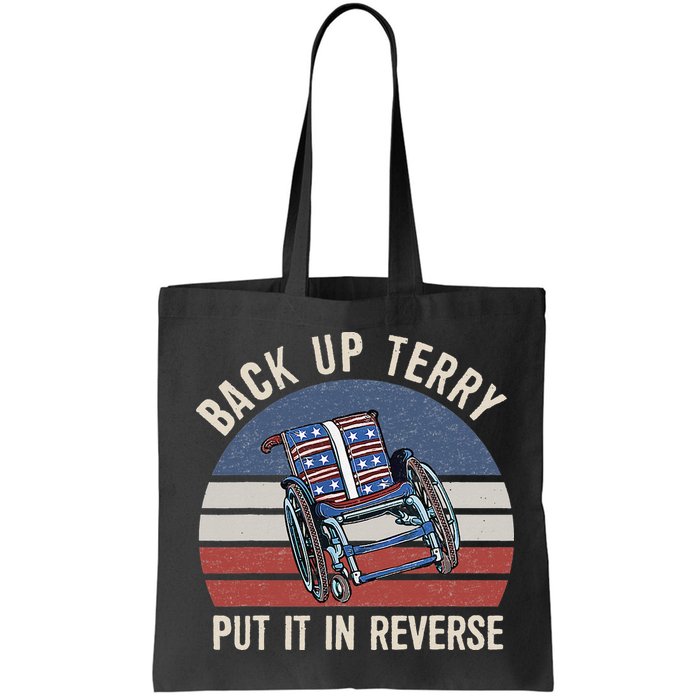 Back Up Terry Put It In Reverse Firework Vintage 4th Of July Bag