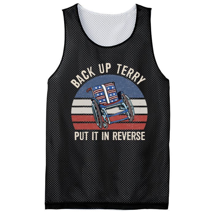 Back Up Terry Put It In Reverse Firework Vintage 4th Of July Mesh Reversible Basketball Jersey Tank