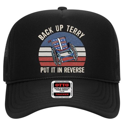 Back Up Terry Put It In Reverse Firework Vintage 4th Of July Trucker Hat