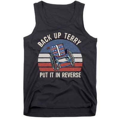 Back Up Terry Put It In Reverse Firework Vintage 4th Of July Tank Top