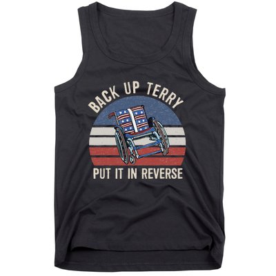 Back Up Terry Put It In Reverse Firework Vintage 4th Of July Tank Top