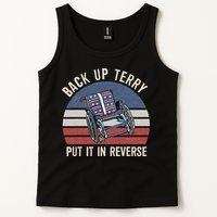 Back Up Terry Put It In Reverse Firework Vintage 4th Of July Tank Top