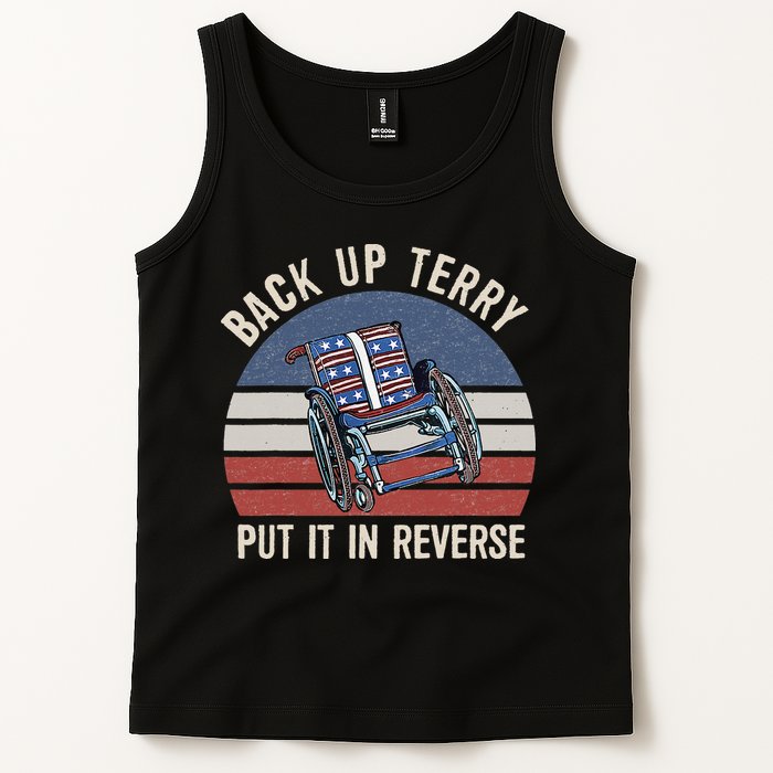Back Up Terry Put It In Reverse Firework Vintage 4th Of July Tank Top