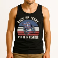 Back Up Terry Put It In Reverse Firework Vintage 4th Of July Tank Top