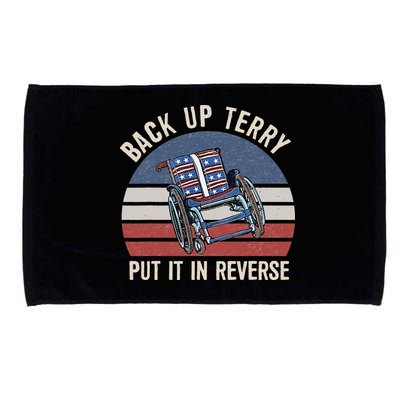 Back Up Terry Put It In Reverse Firework Vintage 4th Of July Microfiber Hand Towel