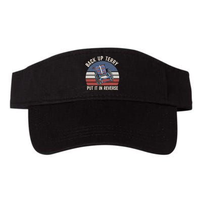 Back Up Terry Put It In Reverse Firework Vintage 4th Of July Visor
