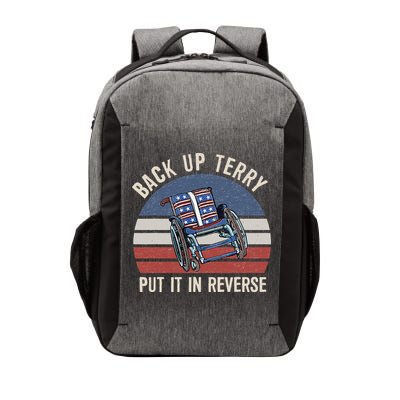 Back Up Terry Put It In Reverse Firework Vintage 4th Of July Vector Backpack