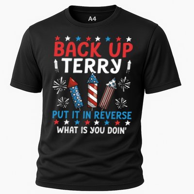 Back Up Terry Put It In Reverse July 4th Of July Fireworks Performance Shirt