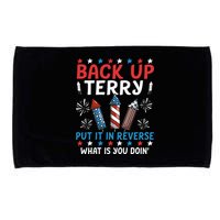 Back Up Terry Put It In Reverse July 4th Of July Fireworks Microfiber Hand Towel