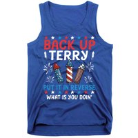 Back Up Terry Put It In Reverse July 4th Of July Fireworks Tank Top